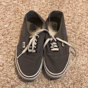 Gray Vans!